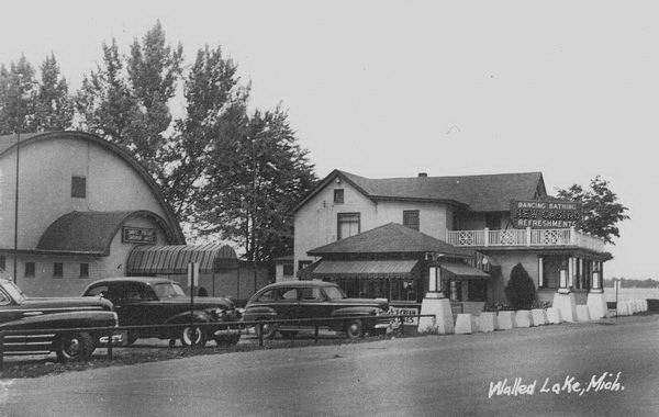 Walled Lake Dance Pavillions - Old Photo